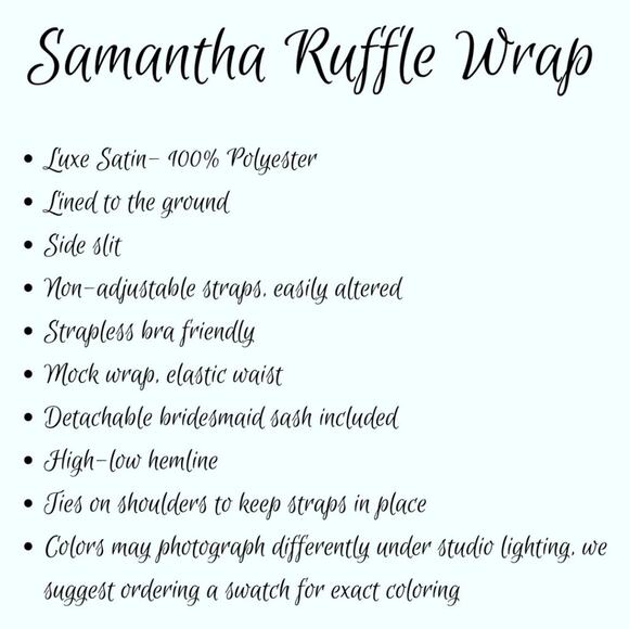 Show Me Your Mumu Samantha Ruffle Wrap Silver Luxe Satin Sz S - Picture 4 of 5